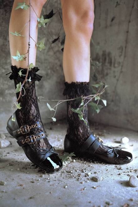 Jeffrey Campbell ballistisch NDHB202 ballerina's zwart multi goud vrouwen