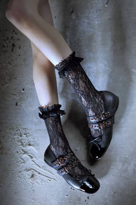 Jeffrey Campbell ballistisch NDHB202 ballerina's zwart multi goud vrouwen