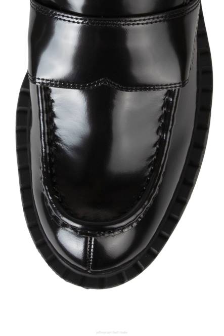 Jeffrey Campbell bibliografie NDHB1764 instapper & oxford zwarte doos vrouwen