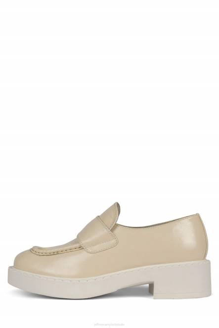 Jeffrey Campbell bibliothecaris NDHB1779 instapper & oxford ivoor patent vrouwen