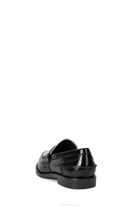 Jeffrey Campbell collega NDHB1770 instapper & oxford zwart witte doos vrouwen