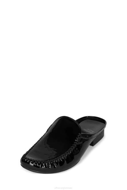 Jeffrey Campbell romanschrijver NDHB1769 instapper & oxford zwart patent vrouwen