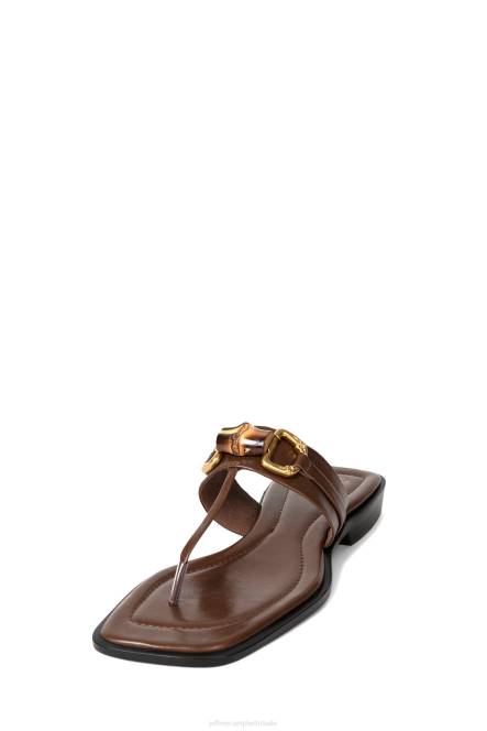 Jeffrey Campbell bora-bora NDHB1736 sandalen bruin goud vrouwen