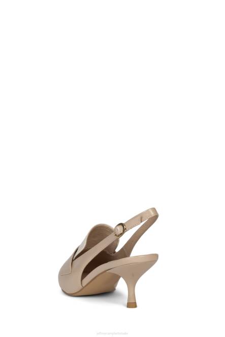 Jeffrey Campbell literatuur NDHB1390 hakken pomp beige crèmekleurige doos vrouwen