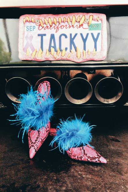 Jeffrey Campbell bevedering NDHB1695 muilezel met hakken zwarte witte slang vrouwen
