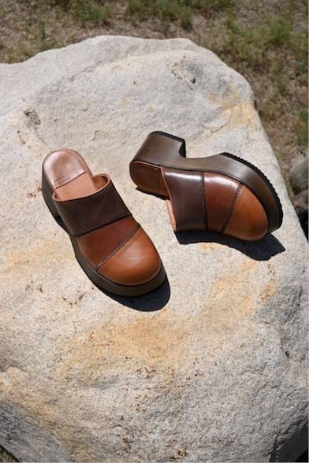 Jeffrey Campbell verstopt NDHB1724 muilezel met hakken rood Wit blauw vrouwen