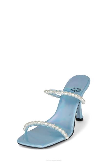 Jeffrey Campbell akoya-p NDHB1506 sandaal met hak lichtblauwe luchtspiegeling vrouwen