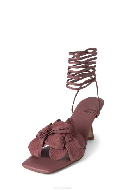 Jeffrey Campbell essence NDHB129 sandaal met hak roze suède vrouwen