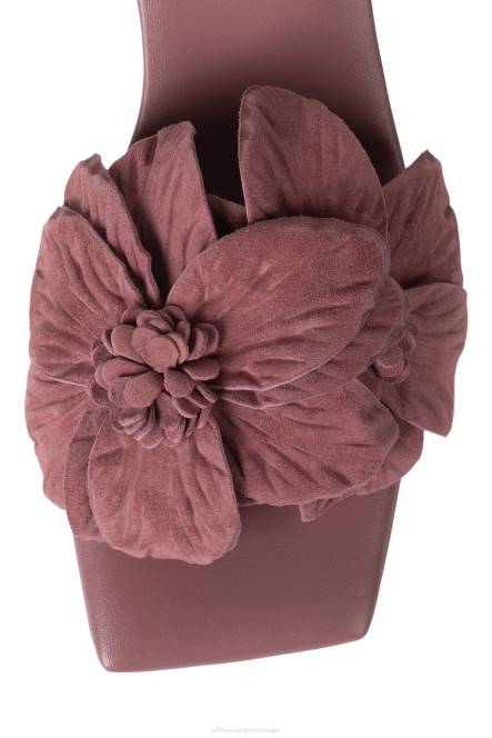 Jeffrey Campbell essence NDHB129 sandaal met hak roze suède vrouwen