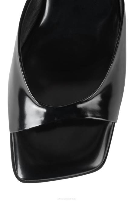 Jeffrey Campbell geïnspireerd NDHB1453 sandaal met hak zwarte doos vrouwen
