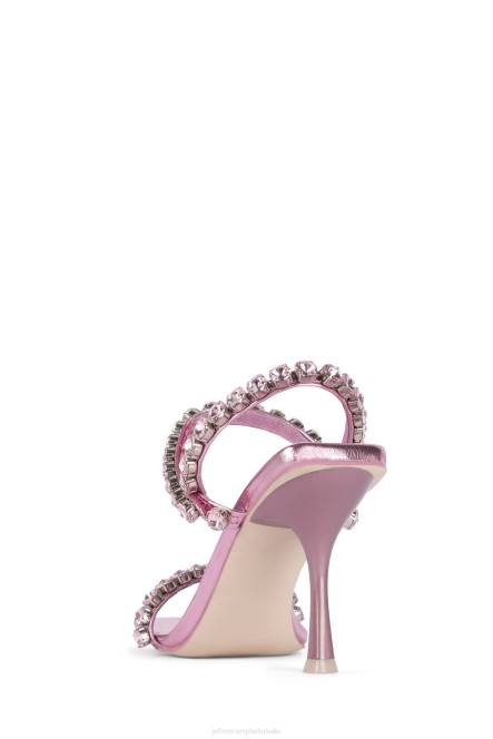 Jeffrey Campbell heiligen NDHB1625 sandaal met hak roze metallic roze vrouwen