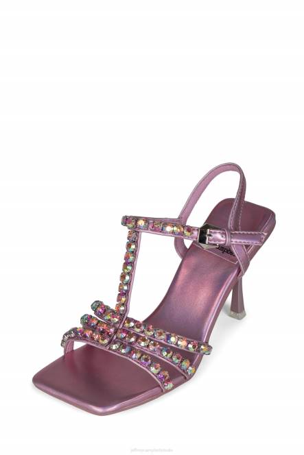 Jeffrey Campbell jwl-t NDHB1603 sandaal met hak roze iriserend vrouwen