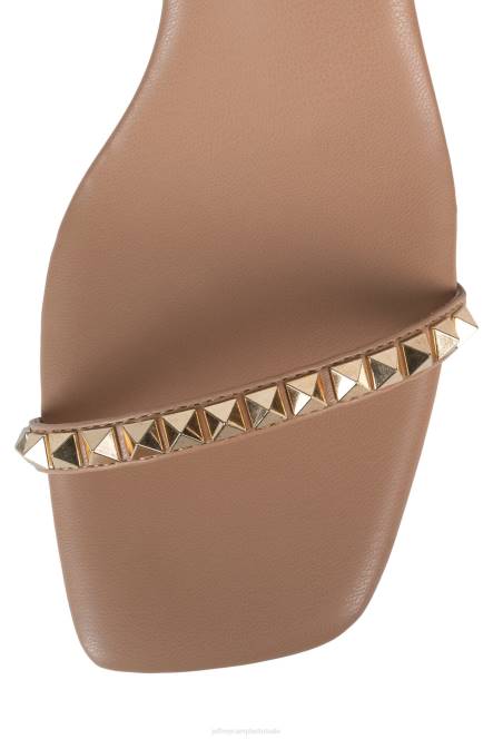 Jeffrey Campbell luxor-pond NDHB1420 sandaal met hak beige goud vrouwen