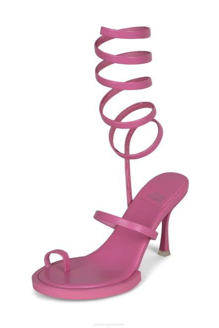 Jeffrey Campbell luzia-rt NDHB1581 sandaal met hak fel roze vrouwen