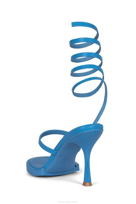 Jeffrey Campbell luzia-rt NDHB1584 sandaal met hak helder babyblauw vrouwen