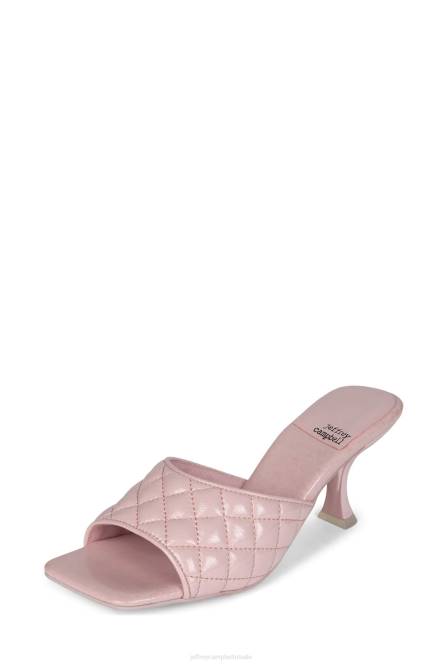 Jeffrey Campbell meneer-grote-q NDHB1641 sandaal met hak lichtroze lak vrouwen