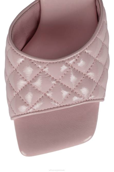 Jeffrey Campbell meneer-grote-q NDHB1641 sandaal met hak lichtroze lak vrouwen