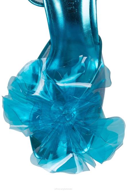Jeffrey Campbell niet-2-opscheppen NDHB1498 sandaal met hak blauw helder blauw vrouwen