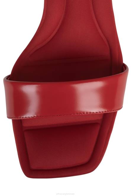 Jeffrey Campbell oproepen NDHB1409 sandaal met hak rode doos combo vrouwen