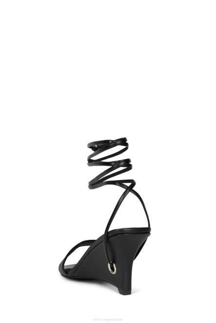 Jeffrey Campbell ready-2-go NDHB1406 sandaal met hak zwart goud vrouwen