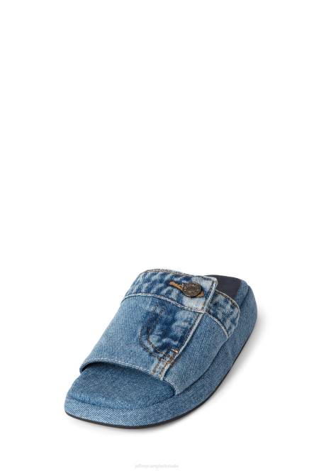 Jeffrey Campbell blauwe lucht NDHB292 de denim-reboot blauw spijkerstof vrouwen