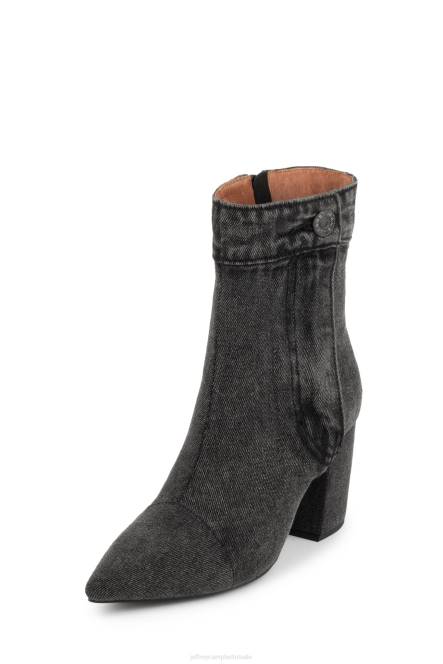 Jeffrey Campbell eindig-jn NDHB284 de denim-reboot zwarte denim vrouwen