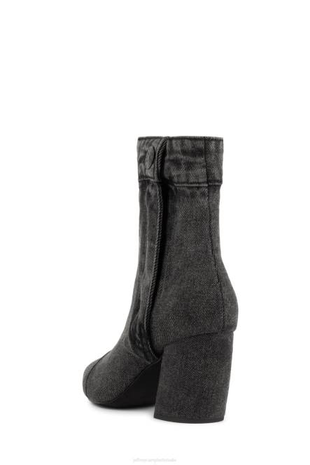 Jeffrey Campbell eindig-jn NDHB284 de denim-reboot zwarte denim vrouwen