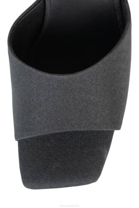 Jeffrey Campbell gaan-glam NDHB273 de denim-reboot zwarte glitters vrouwen