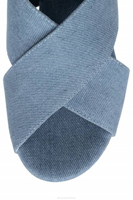 Jeffrey Campbell groots humeur NDHB276 de denim-reboot blauw spijkerstof vrouwen