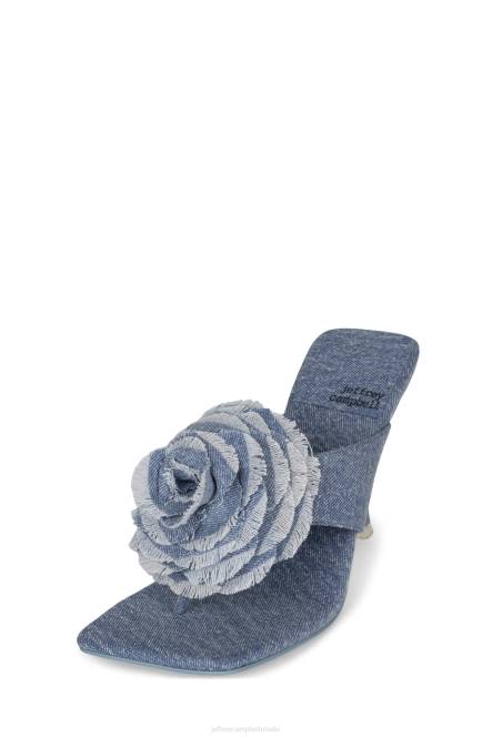Jeffrey Campbell maagdenpalm NDHB290 de denim-reboot vervaagde blauwe denim vrouwen