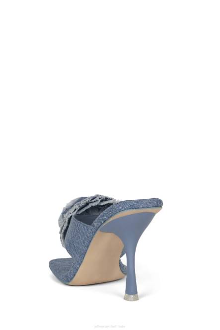Jeffrey Campbell maagdenpalm NDHB290 de denim-reboot vervaagde blauwe denim vrouwen