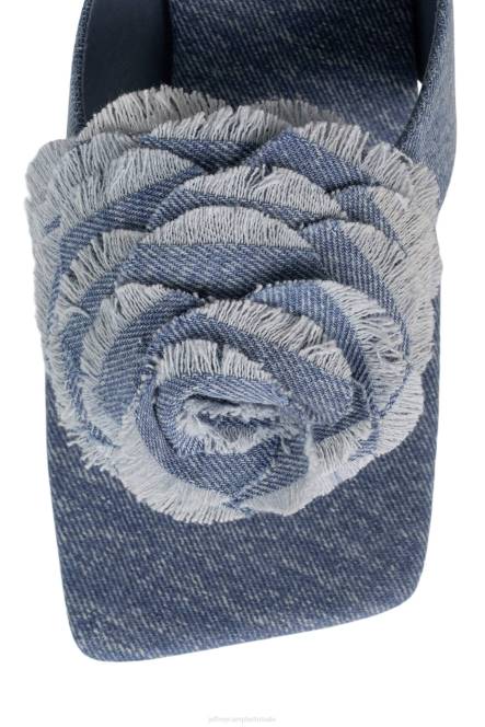 Jeffrey Campbell maagdenpalm NDHB290 de denim-reboot vervaagde blauwe denim vrouwen