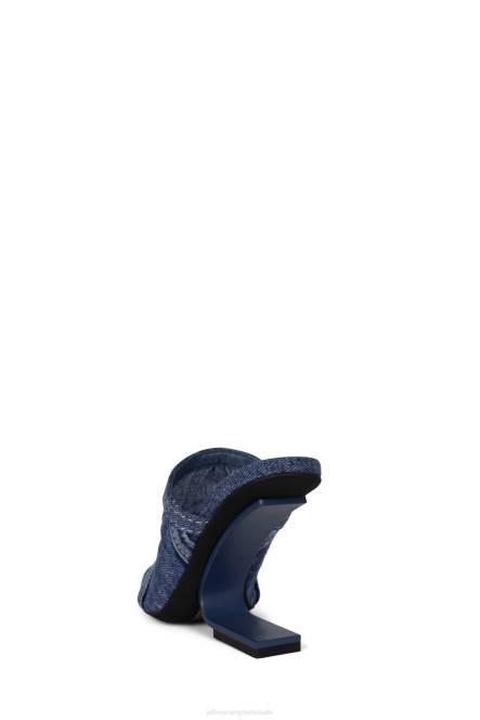 Jeffrey Campbell zijoog-jn NDHB266 de denim-reboot blauwe denim combi vrouwen