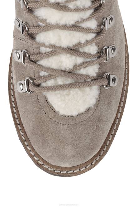 Jeffrey Campbell Oh wat NDHB484 enkel laarzen taupe suède vrouwen