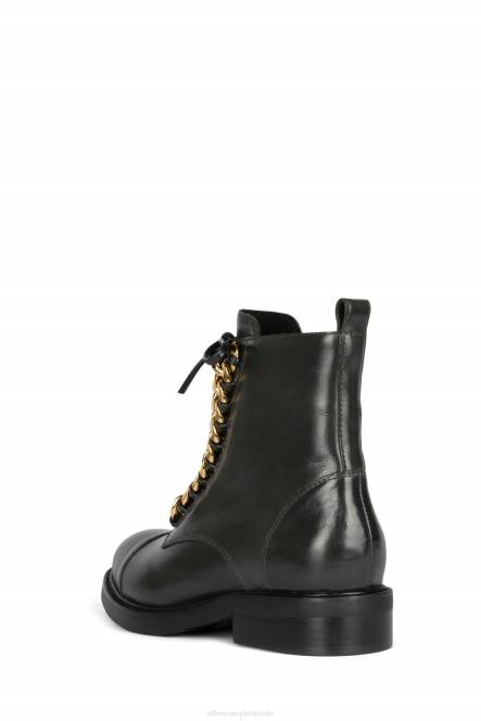 Jeffrey Campbell damon-2 NDHB419 enkel laarzen zwarte doos goud vrouwen