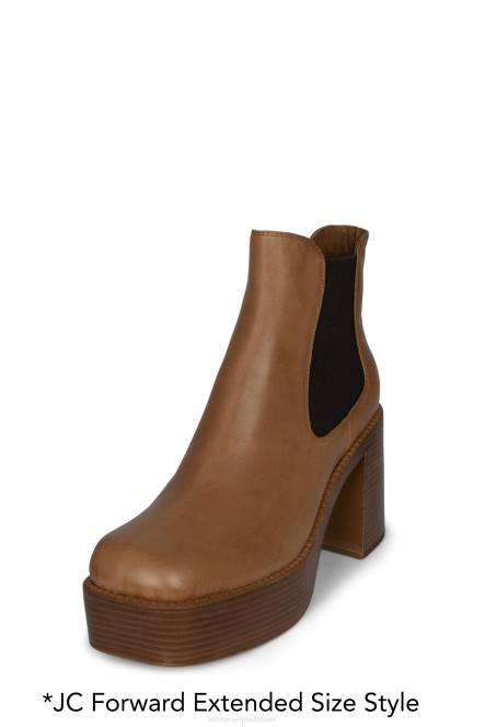 Jeffrey Campbell drum-bas NDHB614 enkel laarzen tan tan Poolse stapel vrouwen