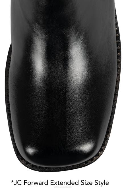 Jeffrey Campbell drum-bas NDHB615 enkel laarzen zwartbruine Poolse stapel vrouwen