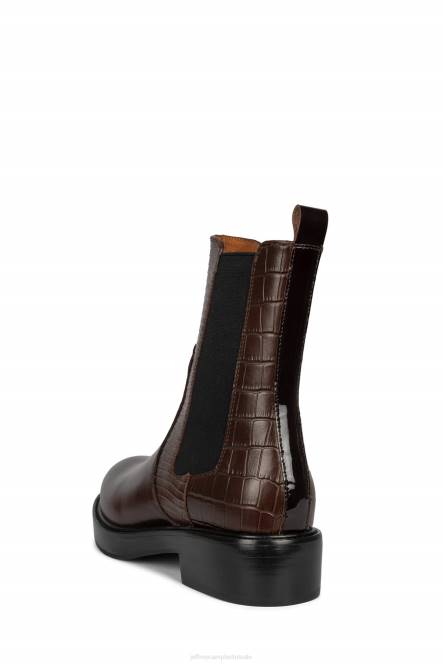 Jeffrey Campbell edmond-hoi NDHB408 enkel laarzen bruin exotisch multi vrouwen