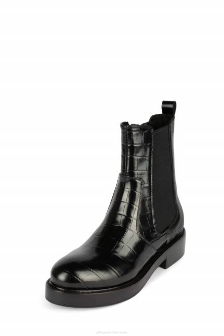 Jeffrey Campbell edmond-hoi NDHB410 enkel laarzen zwarte croco multi vrouwen