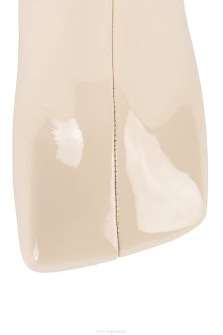 Jeffrey Campbell gemorphed-q NDHB589 enkel laarzen naakt patent vrouwen