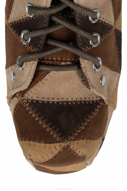 Jeffrey Campbell lita-pw NDHB488 enkel laarzen bruin suède multi vrouwen