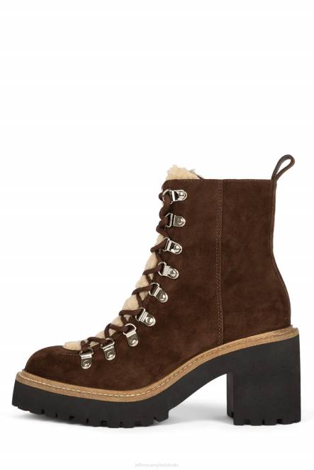Jeffrey Campbell owat-2 NDHB370 enkel laarzen bruin suède naturel vrouwen