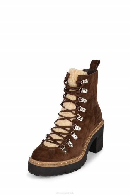 Jeffrey Campbell owat-2 NDHB370 enkel laarzen bruin suède naturel vrouwen