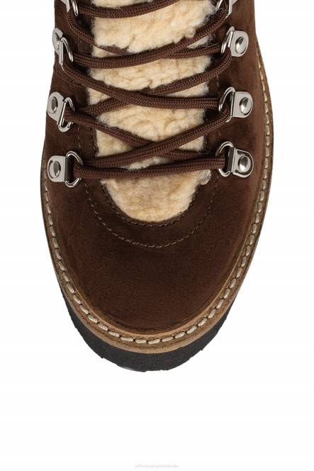 Jeffrey Campbell owat-2 NDHB370 enkel laarzen bruin suède naturel vrouwen