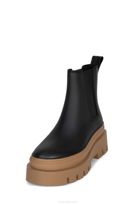 Jeffrey Campbell regen-storm NDHB891 enkel laarzen zwarte honing vrouwen