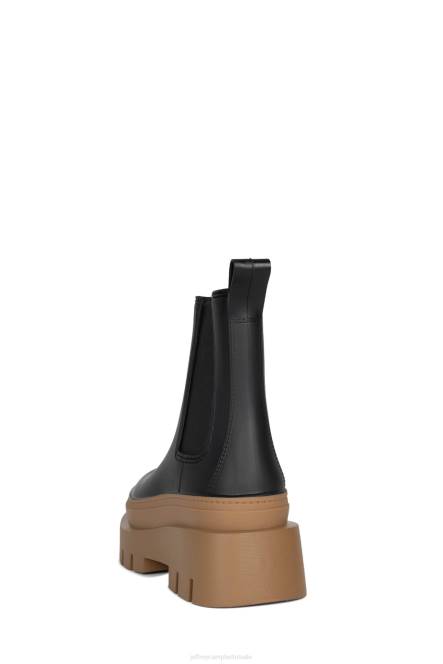 Jeffrey Campbell regen-storm NDHB891 enkel laarzen zwarte honing vrouwen