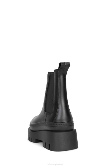 Jeffrey Campbell regen-storm NDHB892 enkel laarzen zwart mat vrouwen
