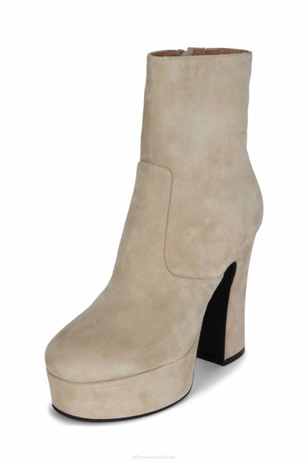 Jeffrey Campbell snotaap-z NDHB565 enkel laarzen beige suède vrouwen