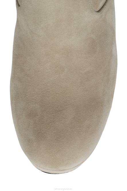 Jeffrey Campbell snotaap-z NDHB565 enkel laarzen beige suède vrouwen