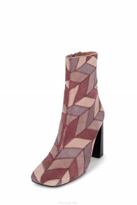 Jeffrey Campbell tegen-pw NDHB443 enkel laarzen roze suède multi vrouwen